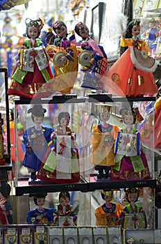 Stock image of Namdaemun Market in Seoul, South Korea