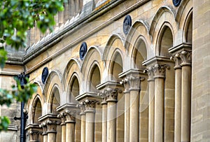 Stock image of Old architecture in Nottingham, England