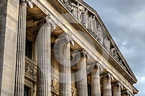 Stock image of Old architecture in Nottingham, England