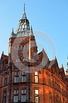 Stock image of Old architecture in Nottingham, England