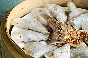 Stock image of Peking duck set