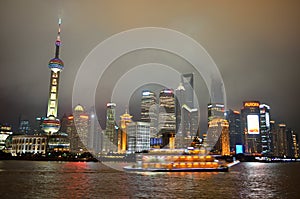 Stock image of Shanghai skyline, China