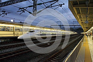 Stock image of Shinkansen Bullet Train, Japan
