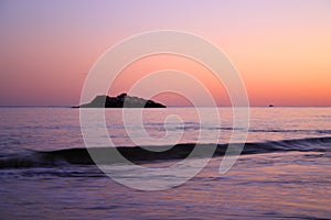 Stock image of Singing Beach Sunset