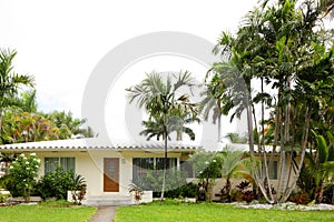 Stock image of a single family house