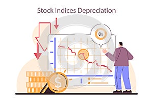 Stock indices depreciation as a recession indicator. Downward currency