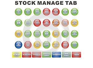 Stock manage tab