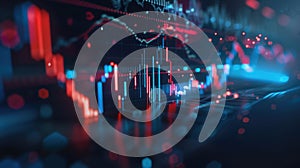 The Stock Market Analysis.AI generated image