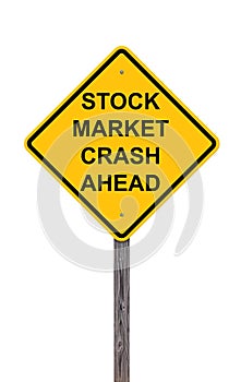 Stock Market Crash Ahead - Caution Sign