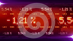 stock market exchange graph illustration