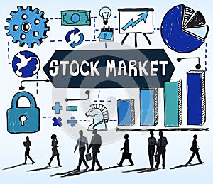 Stock Market Finance Investment Money Concept