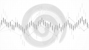 Stock market or forex trading business graph chart for financial investment concept. Business presentation for your