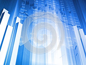 Stock Market Graph with Index