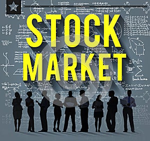 Stock Market Risk Shareholder Finance Concept