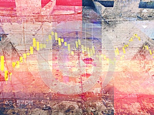 Stock Market Speculation Abstract Illustration