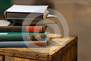 Stock of old books