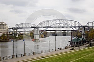 Stock Photo of Bridges in Nashville