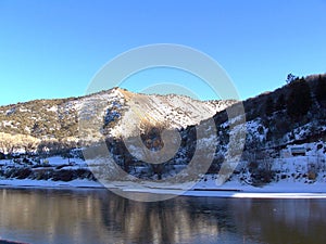 Stock Photo of Colorado Winter Landscape