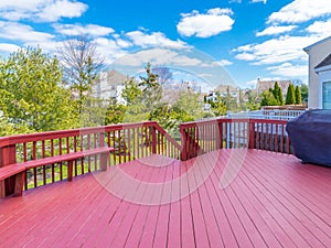 Stock photo of deck