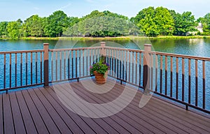 Stock photo of deck