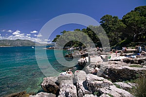 Stock Photo of the Island of Lokrum