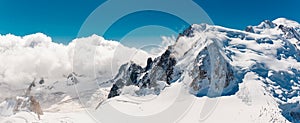 Stock photo of the Mont Blanc top