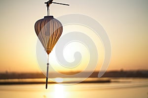 Stock Photo - Outdoor vintage lantern