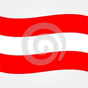 Stock vector austria flag icon 2