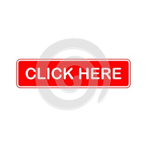 Stock vector button click here illustration 14