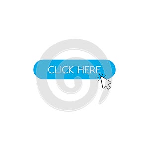 Stock vector button click here illustration 2