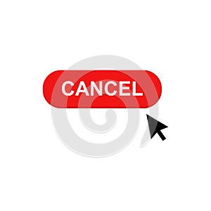 Stock vector cancel icon 4