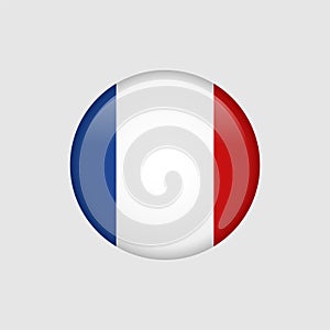 Stock vector France flag 5