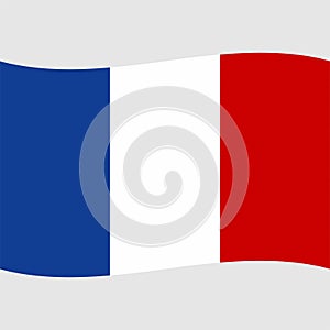 Stock vector France flag 2