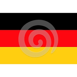 Stock vector germany flag icon 1