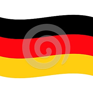 Stock vector germany flag icon 2