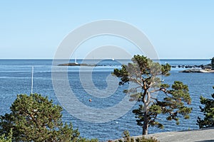 Stockholm archipelago in summer photo