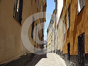 Stockholm is a beautiful northern capital. Gamlastan photo