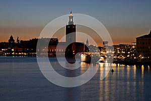 Stockholm City Hall in Stockholm. Sweden