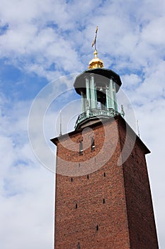 Stockholm City hall tower