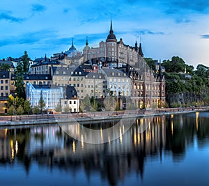 Stockholm City skyline