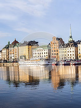 Stockholm daylight skyline panorama