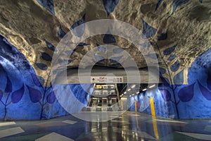 Stockholm metro photo