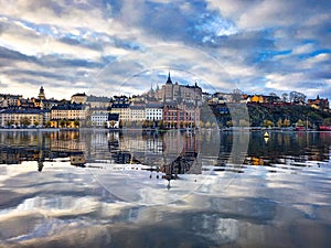 Stockholm (Sweden) in the morning