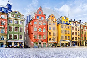 Stockholm, Sweden, Old Town Square photo