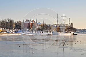 Stockholm winter view