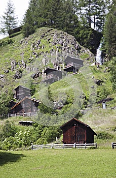 Stockmuhlen mills in Apriach, Austria