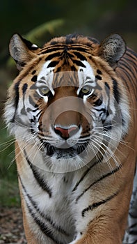 StockPhoto Bengal tigers fierce gaze epitomizes natures raw beauty photo