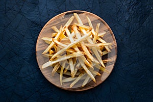 StockPhoto Crunchy deep fried fries adding freshness and texture to any meal