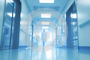 StockPhoto Distant Medical Ambiance Stock Photo Essential, medical background blur