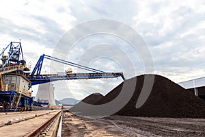 Stockpile of Coal